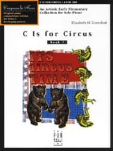 C Is for Circus piano sheet music cover